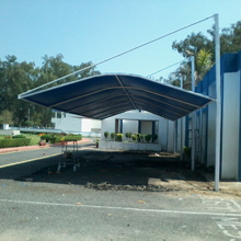 Commercial Parking Shed
